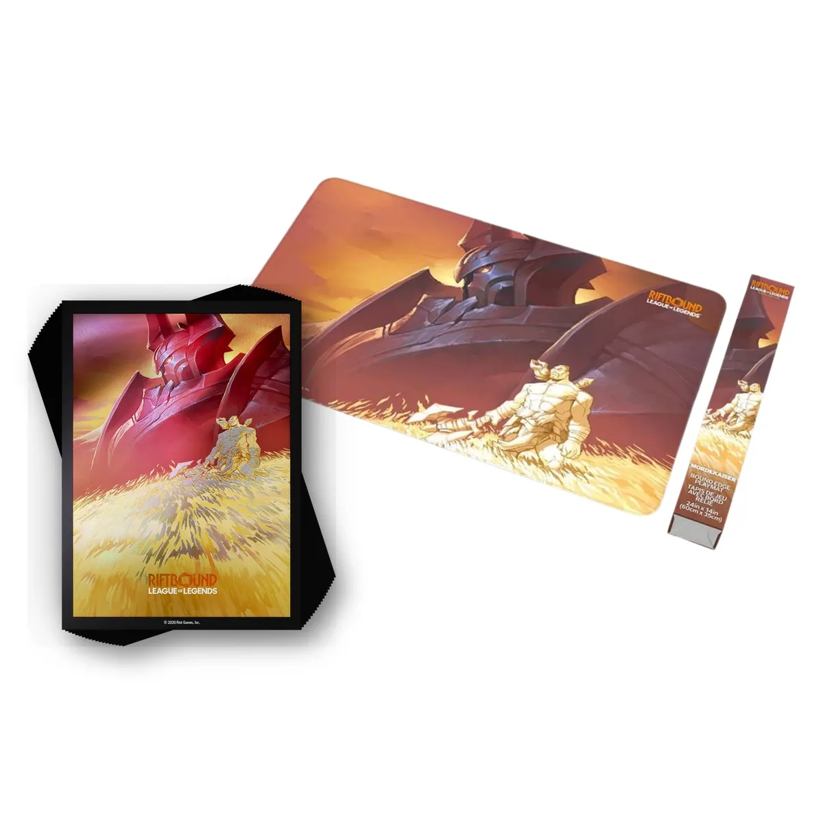 Riftbound Radiance: Playmat + Sleeves Set - Mordekaiser