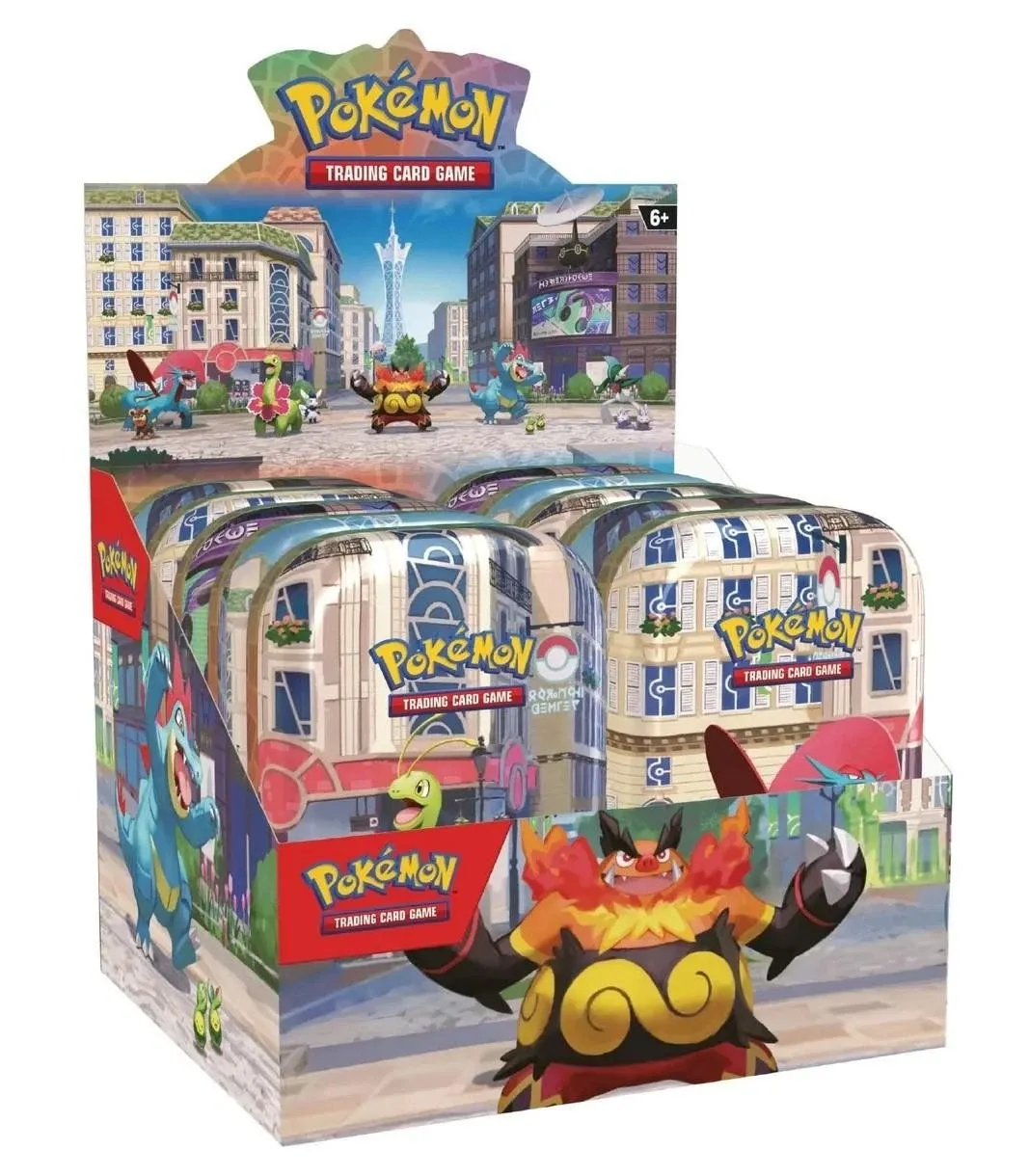 Pokemon TCG: Lumiose City Mini Tin Display