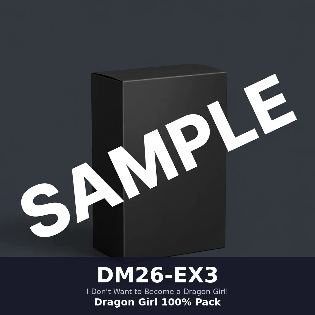 DM26-EX3 Dragon Girl 100% Pack (ซอง)
