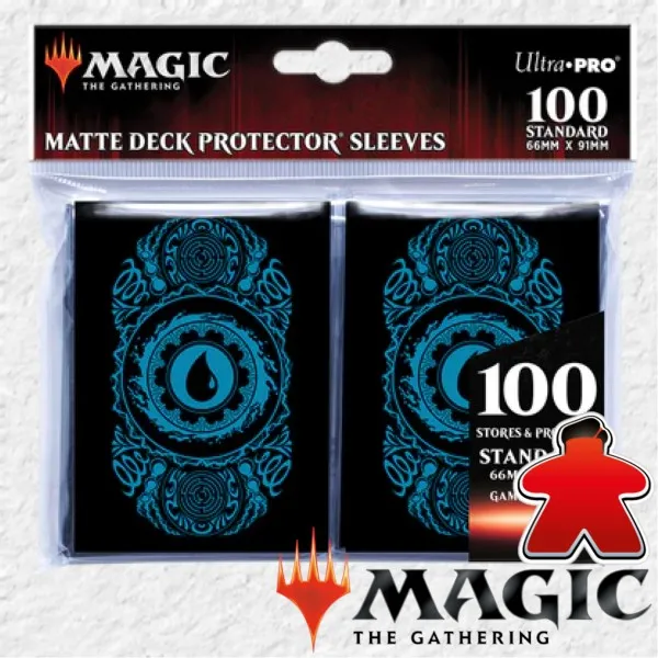 Mana 7 Island Deck Protector Sleeves (100ct)