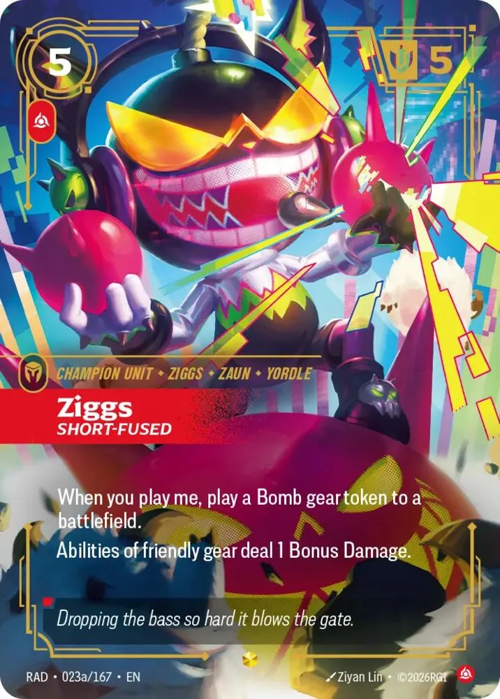 Ziggs, Short-Fused