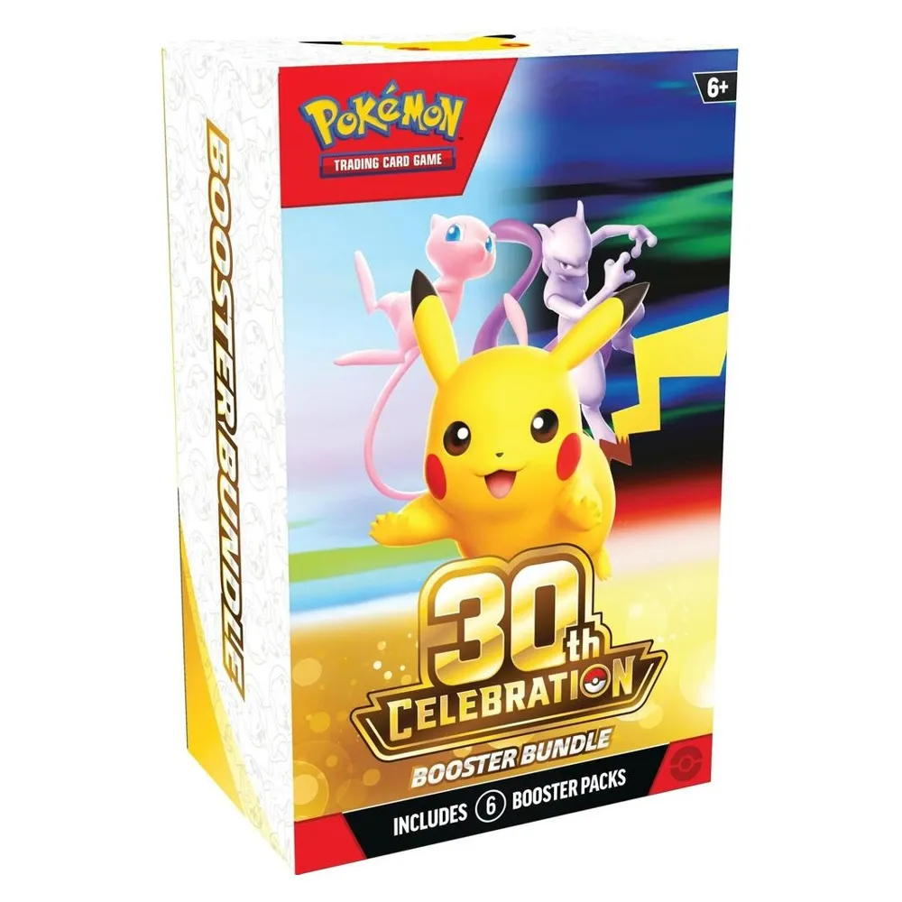 Pokemon TCG 30th Celebration: Booster Bundle (6 ซอง)