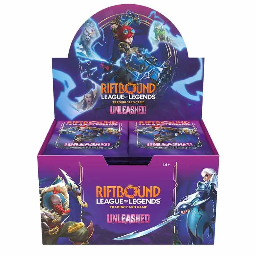 Riftbound Unleashed: Booster Display (24 Boosters)