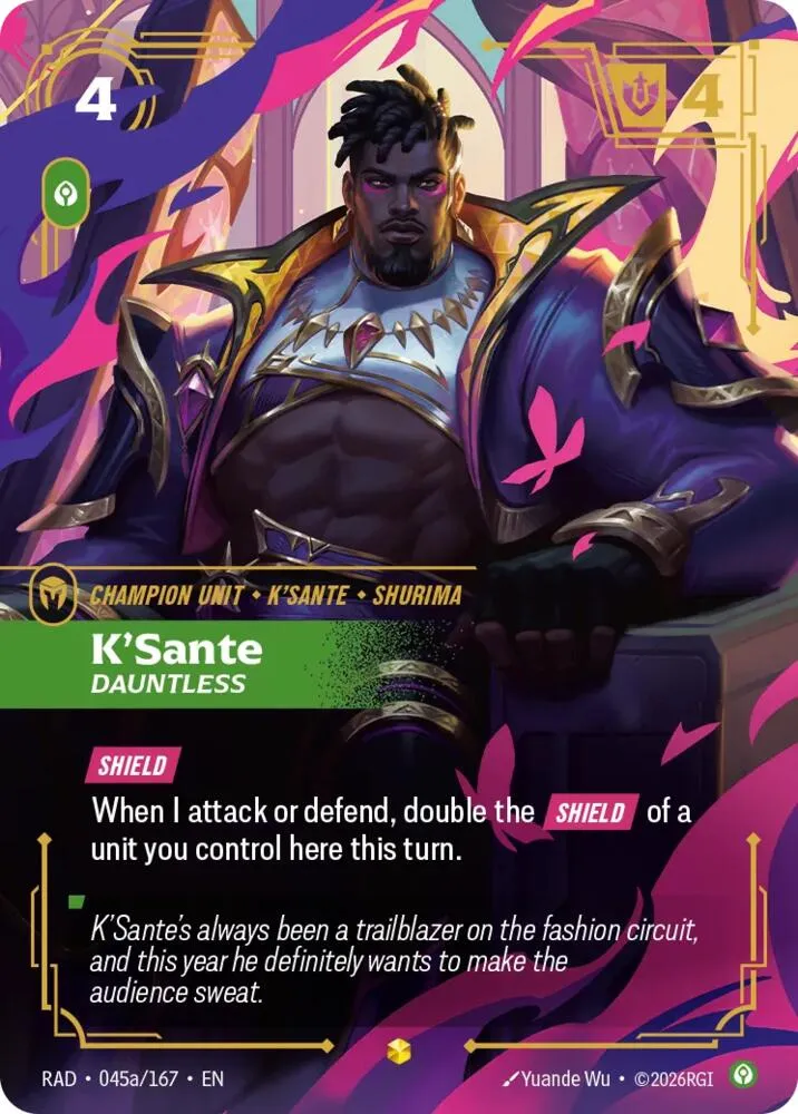 K'Sante, Dauntless