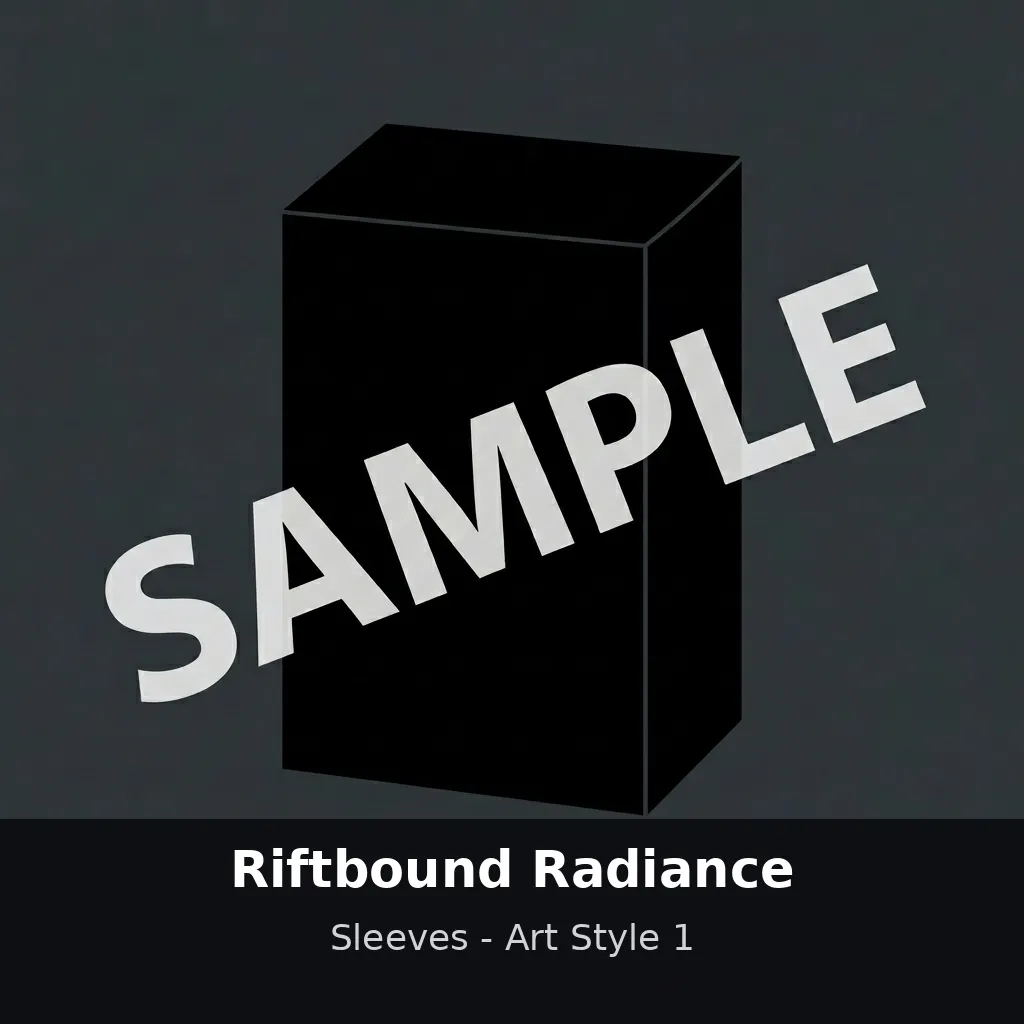 Riftbound Radiance: Sleeves - Art Style 1 (100 Sleeves)