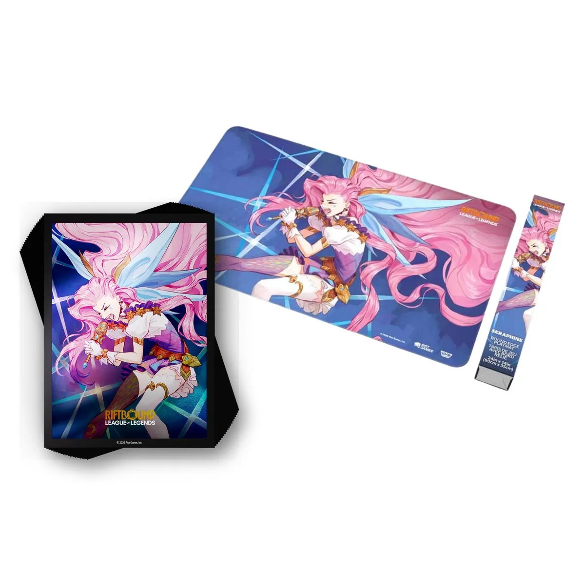 Riftbound Radiance: Playmat + Sleeves Set - Seraphine