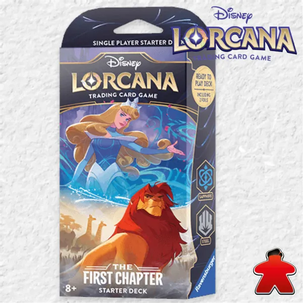 [Lorcana] Starter Deck: Steel and Sapphire – Princess Aurora x Simba