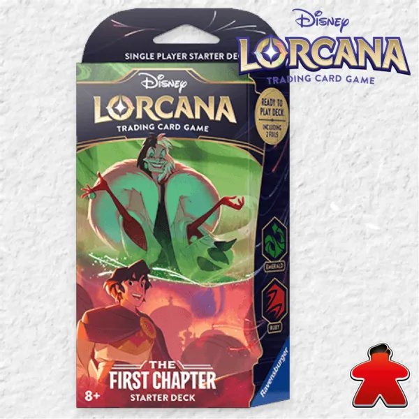 [Lorcana] Starter Deck: Emerald and Ruby – Cruella x Aladdin