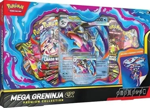 Pokemon TCG: Mega Greninja ex Premium Collection