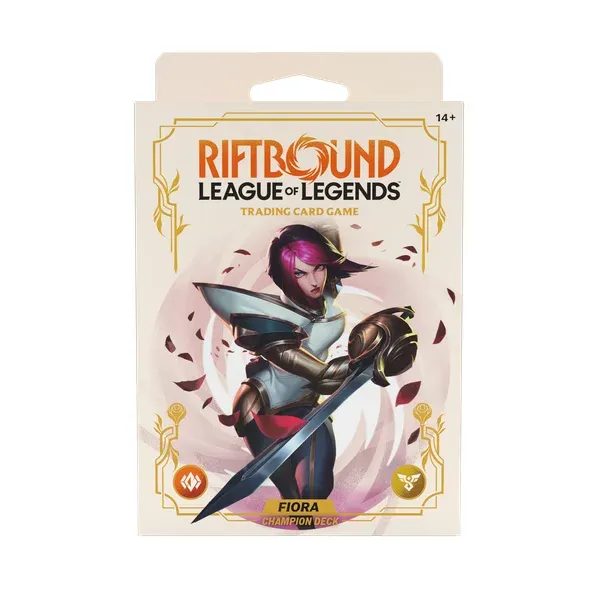 Riftbound Spiritforged: Champion Deck Fiora (Case of 4)