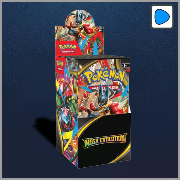 [Pokemon] Mega Evolution - Half Booster Box (18 Boosters)