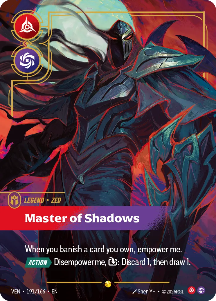 Zed, Master of Shadows